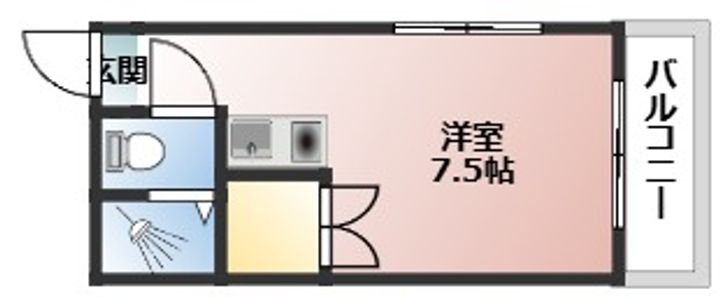 レジェンド庚午中の間取り