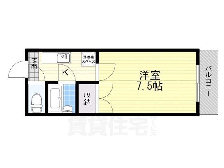 ハイツRICOの間取り