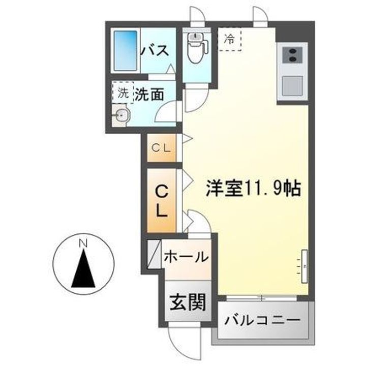 ペイジブルフルールの間取り