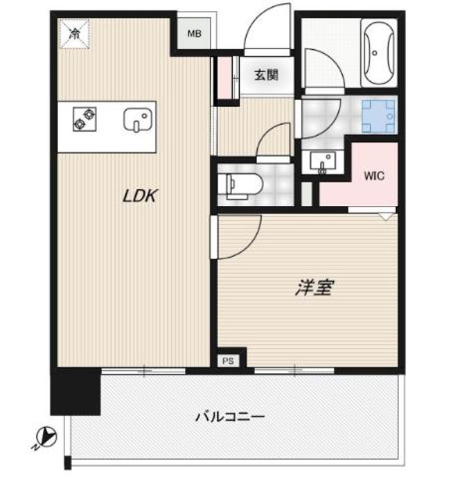 RIDGE豊洲(リッジ豊洲)【旧:ロイジェント豊洲】の間取り
