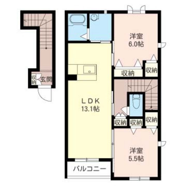 ビューグランドの間取り