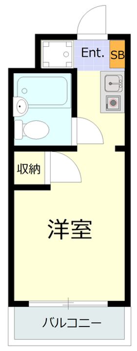 サンホワイト磯子の間取り