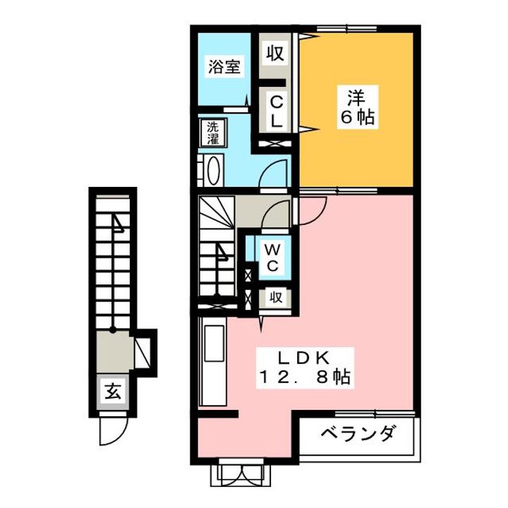 リヴィエの間取り
