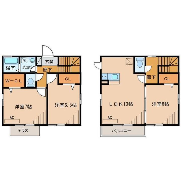 東京都小金井市貫井南町3(一戸建)の賃貸物件の間取り