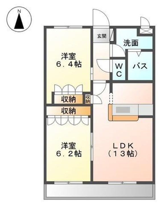 ブルーウィンドの間取り