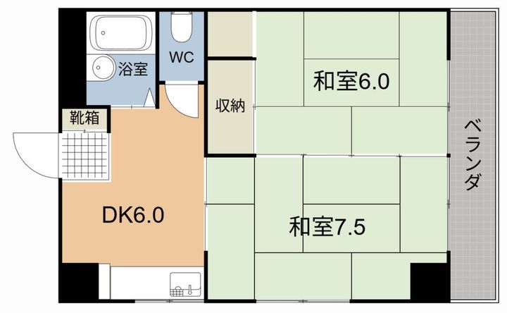 やまさんビルの間取り