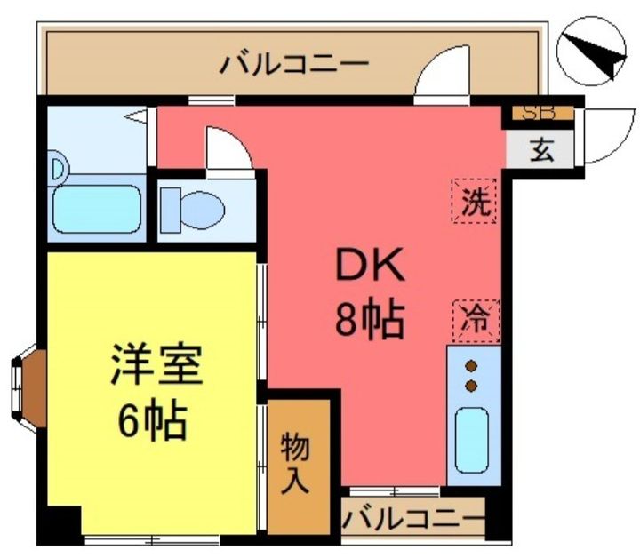 レジデンス野澤の間取り