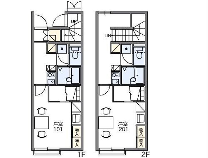 レオパレスサクセスIIの間取り
