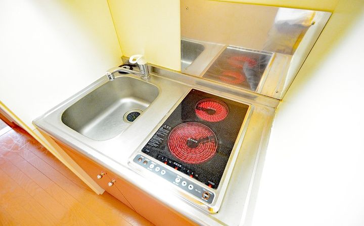 神奈川県横浜市中区西之谷町(アパート)の賃貸物件のキッチン