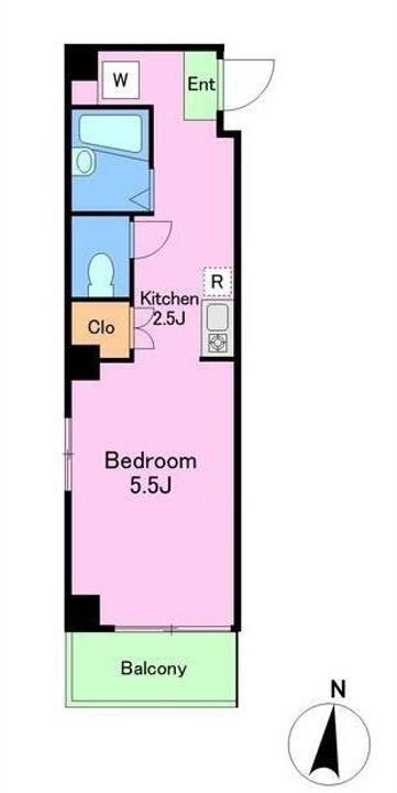 東京都墨田区江東橋2(マンション)の賃貸物件の間取り
