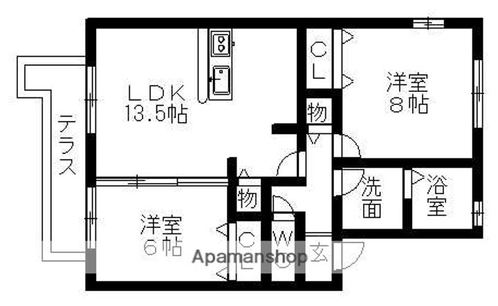 レクサスAの間取り