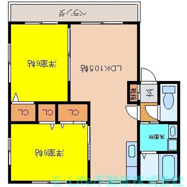 シャルマンソフィアI・IIの間取り