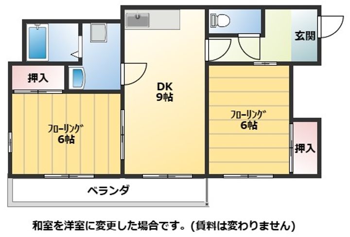エクセルACビルの間取り
