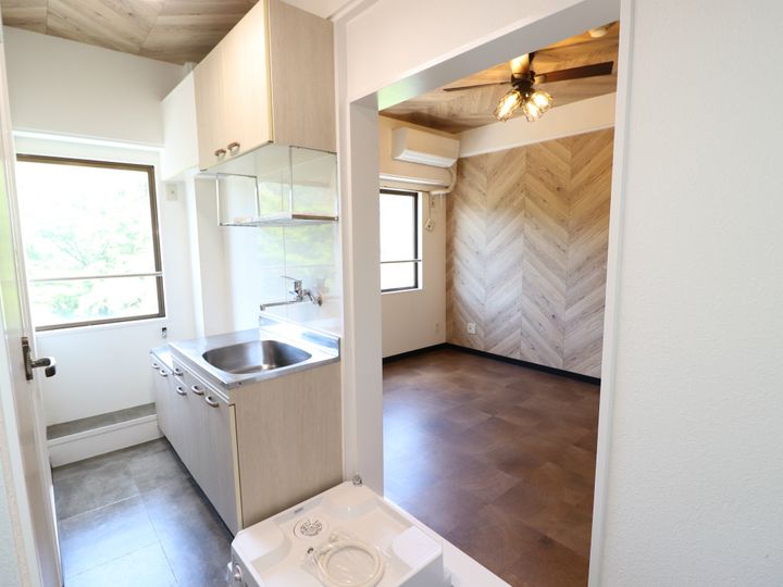 ハイツユニバーシティ 鹿児島市賃貸マンションのキッチン