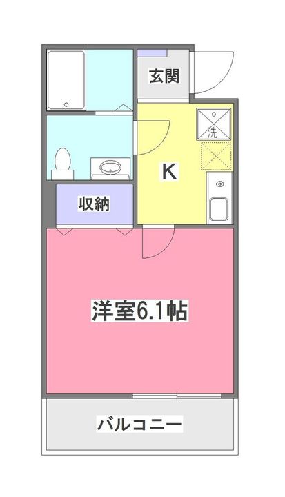 アジュール清瀬の間取り