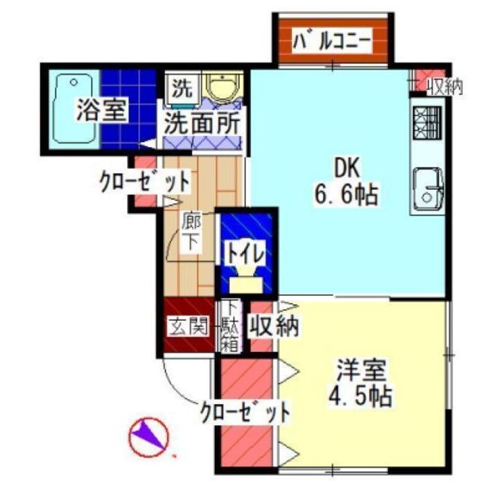 パルクメゾンの間取り