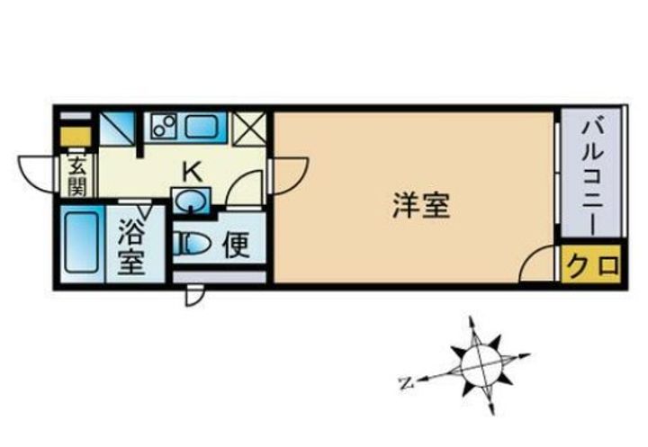 トリファイン草加の間取り