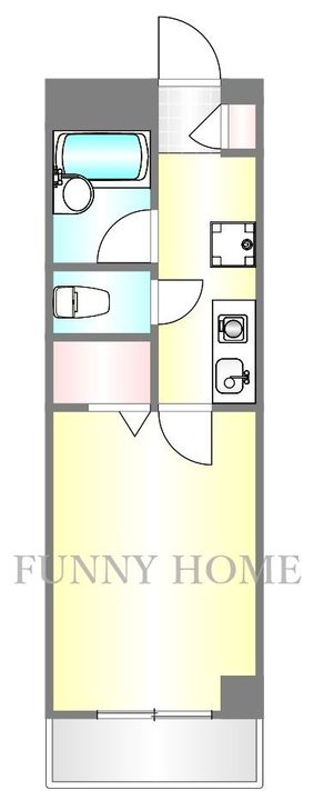東京都世田谷区世田谷4(マンション)の賃貸物件の間取り
