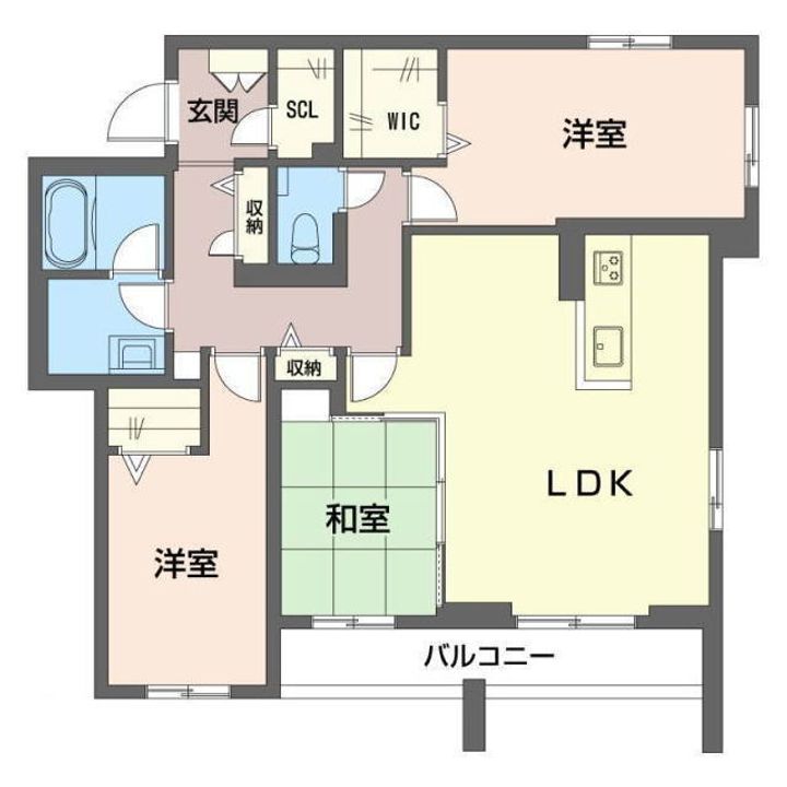 With Plus 青葉台の間取り