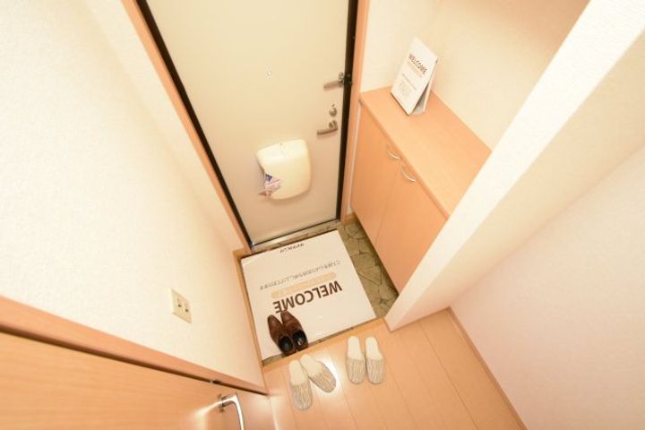 群馬県高崎市菅谷町(アパート)の賃貸物件の玄関