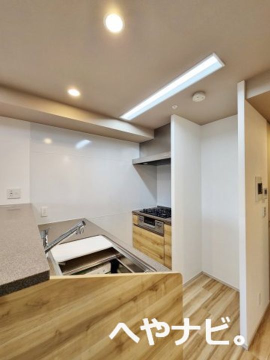 愛知県名古屋市中村区亀島2(マンション)の賃貸物件のキッチン
