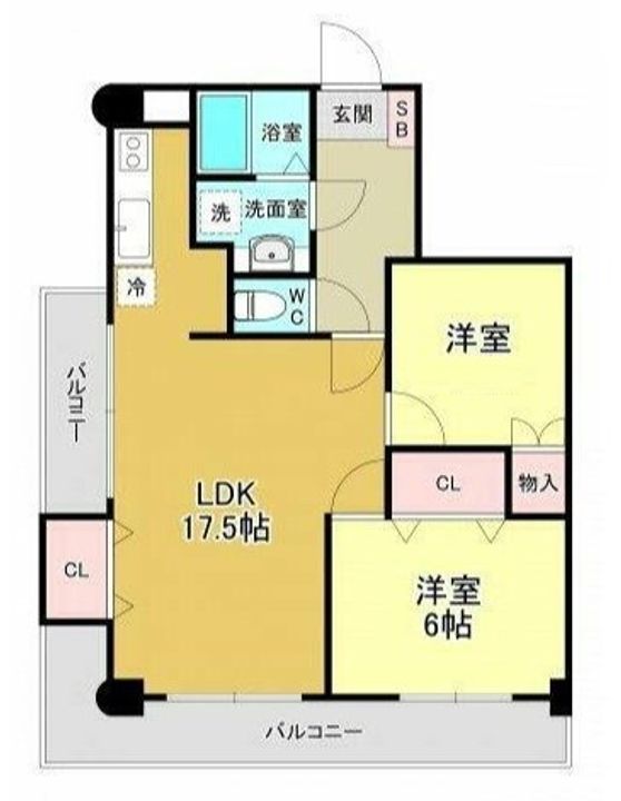 グランピエールの間取り