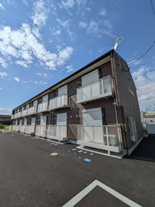 インレット荒川沖 II B棟の外観