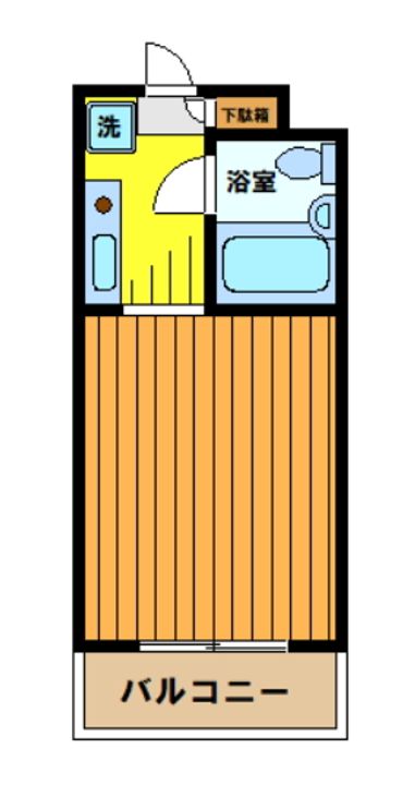 東京都世田谷区松原2(マンション)の賃貸物件の間取り