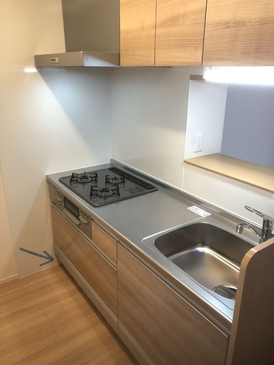 ラフィネ宿河原のキッチン