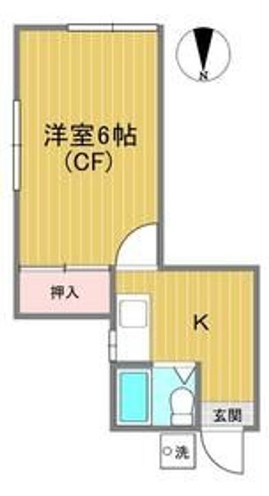 ブランメゾンの間取り