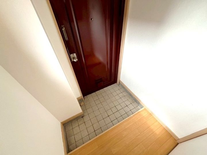 中園NSマンションの玄関