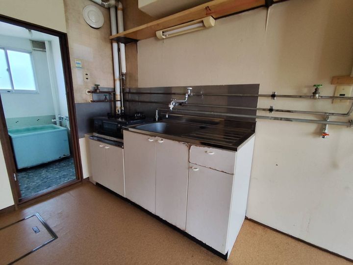 湖月マンション北下3のキッチン