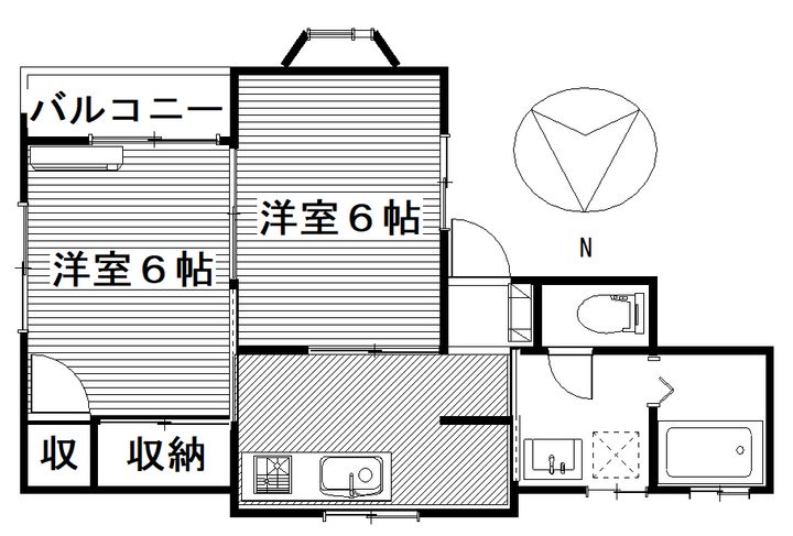 ポシブルの間取り