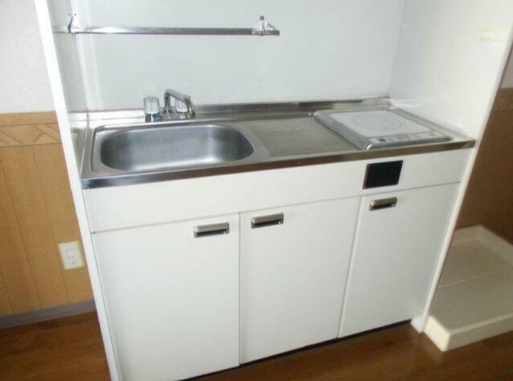 神奈川県伊勢原市伊勢原4(マンション)の賃貸物件のキッチン