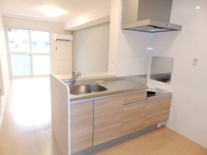 ボナール B棟のキッチン