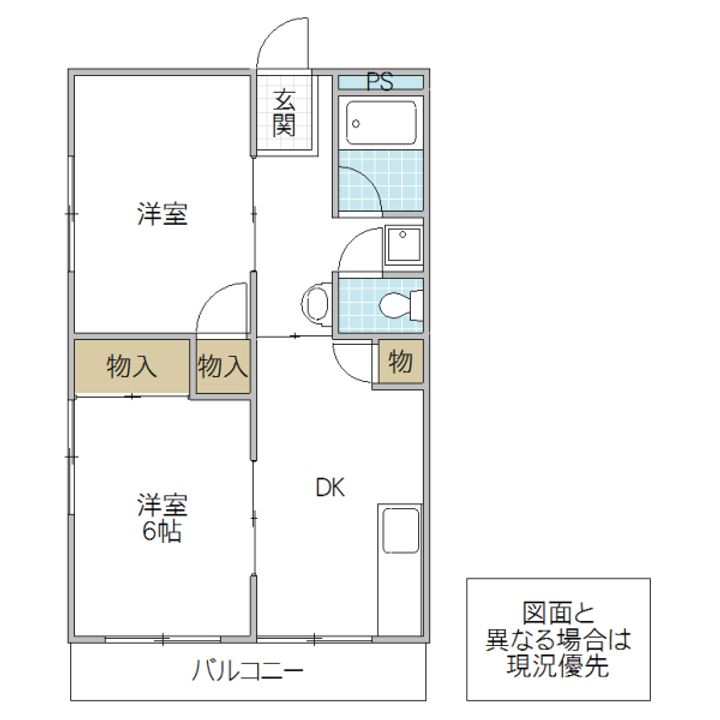 Stella garden水戸白梅の間取り