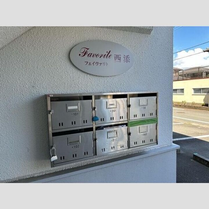 フェイヴァリト西添の地図