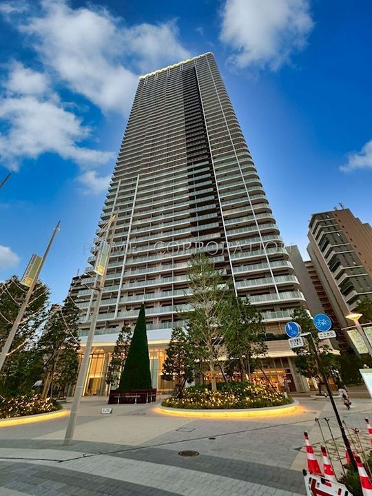 HARUMI FLAG PARK VILLAGE T棟の外観