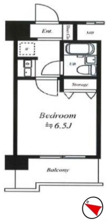 東京都文京区関口1(マンション)の賃貸物件の間取り