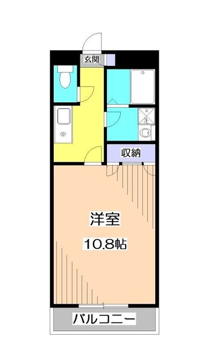 埼玉県朝霞市西原1(マンション)の賃貸物件の間取り
