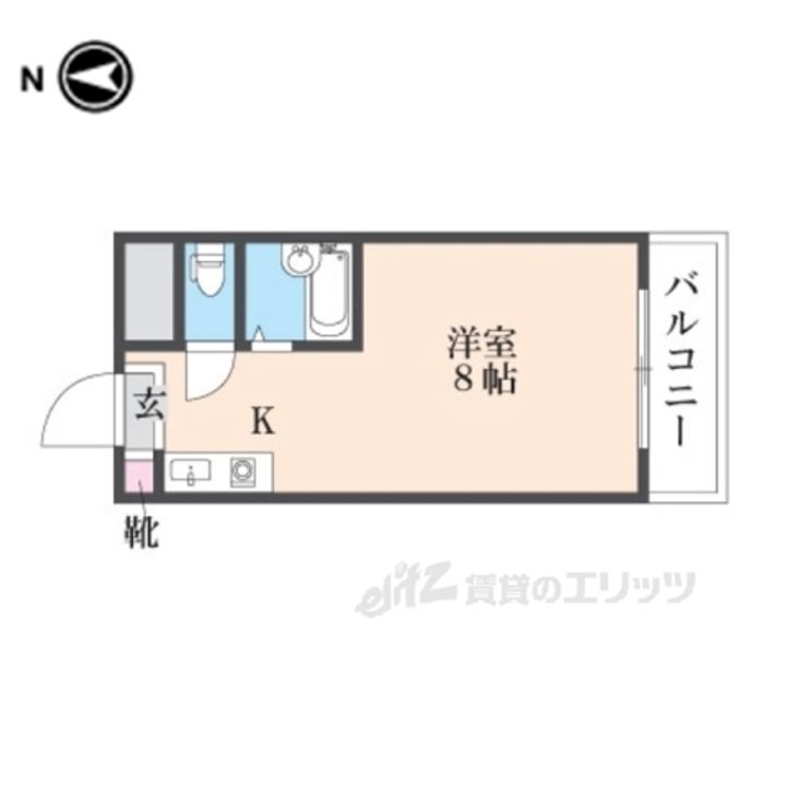 アミティ近大通りの間取り