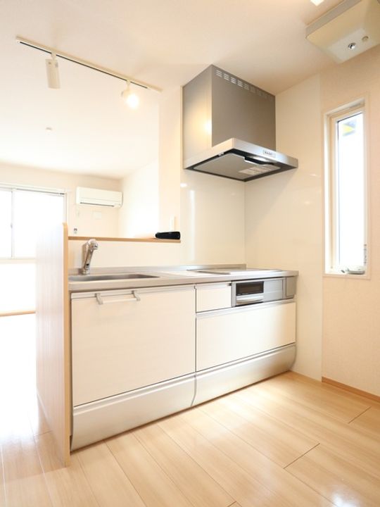 岡山県倉敷市児島下の町2(アパート)の賃貸物件のキッチン