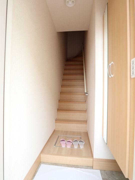 岡山県倉敷市児島下の町2(アパート)の賃貸物件の玄関