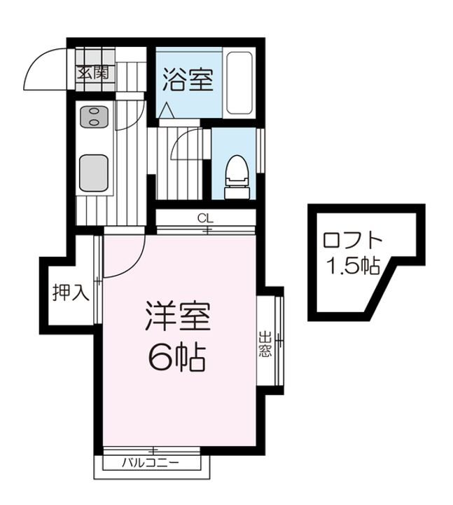 コーポミリオンリーフの間取り
