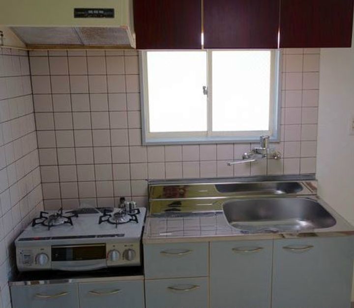 神奈川県茅ヶ崎市中島(アパート)の賃貸物件のキッチン