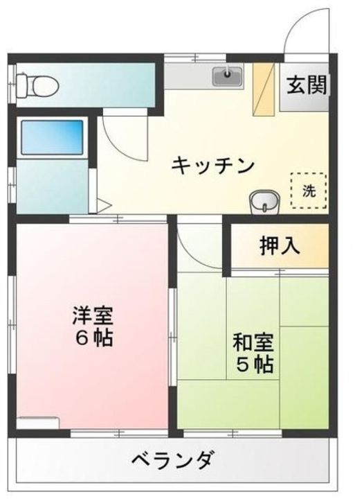メゾン・コンフォートの間取り
