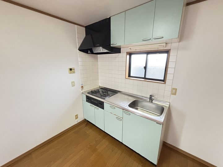 宮城県仙台市宮城野区新田4(アパート)の賃貸物件のキッチン