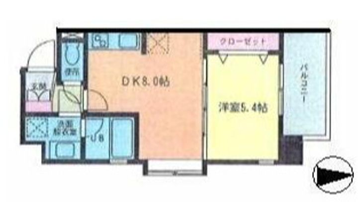 東京都大田区久が原3(マンション)の賃貸物件の間取り