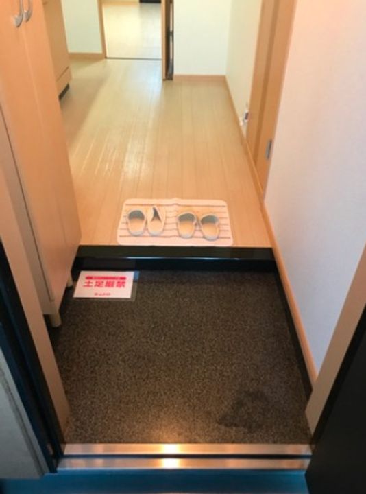 福岡県北九州市八幡西区木屋瀬東3(アパート)の賃貸物件の玄関