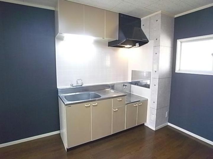 岐阜県羽島郡笠松町門間(アパート)の賃貸物件のキッチン